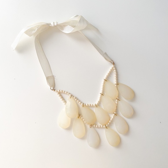 ⭐️ Teardrop Bubble Statement Necklace - Picture 1 of 3